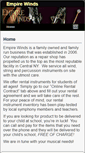 Mobile Screenshot of empirewinds.com